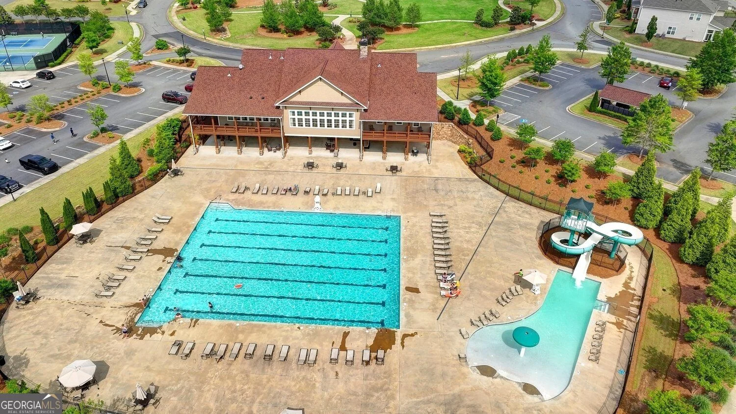 Shared Mountain Crest swimming pool and clubhouse